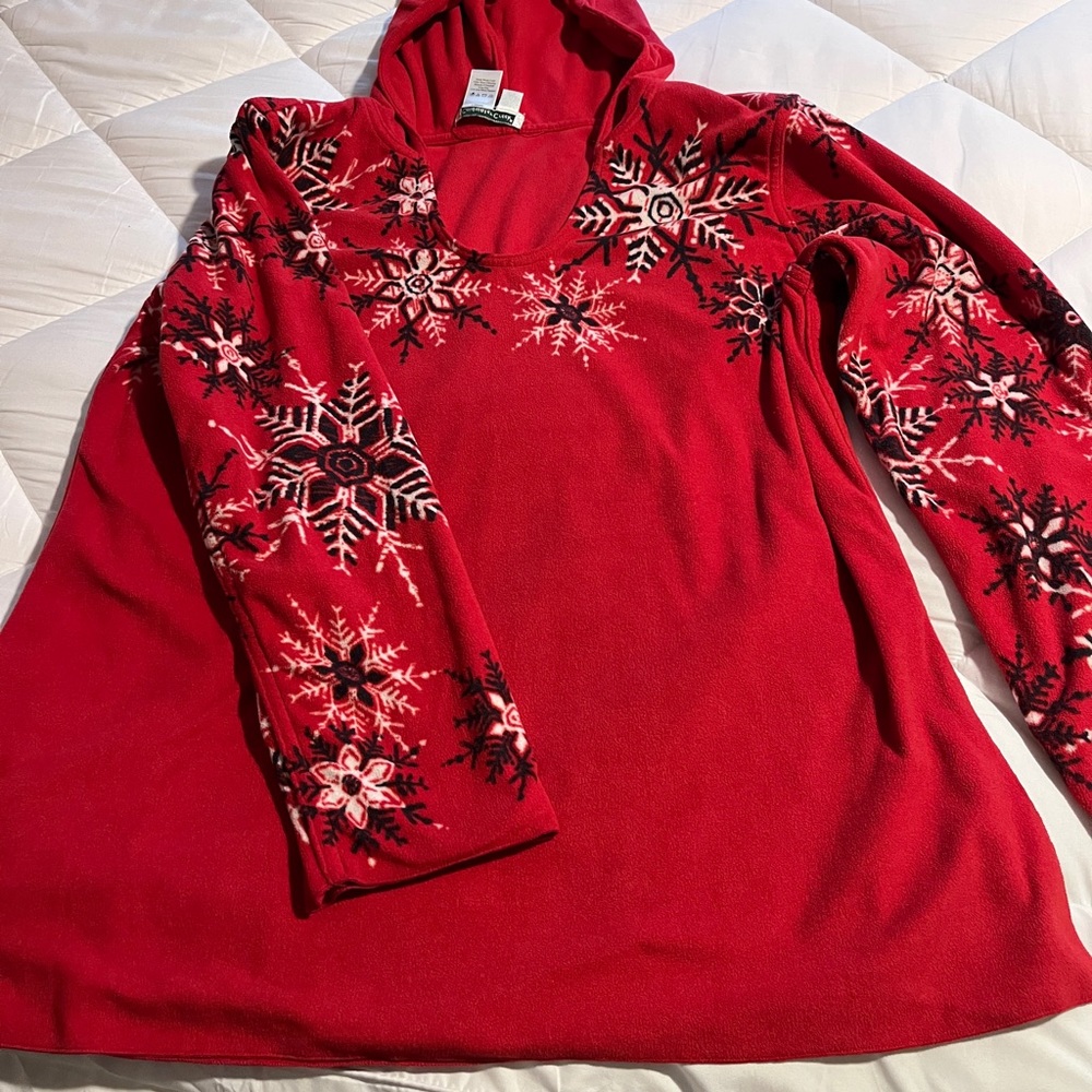 Red top & skirts